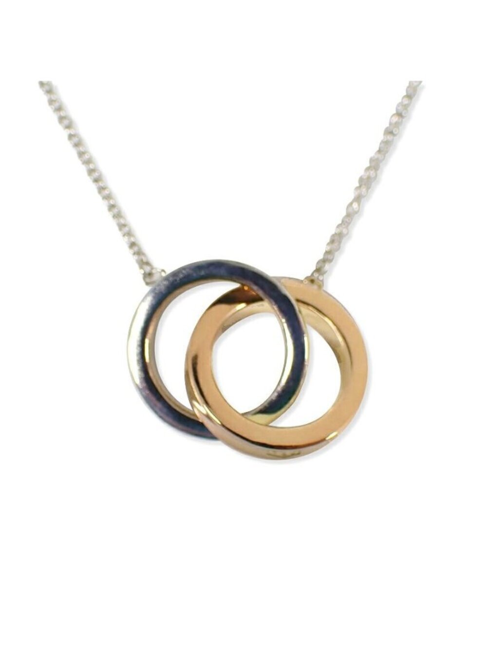 Tiffany & Co 925/750 Interlocking Necklace